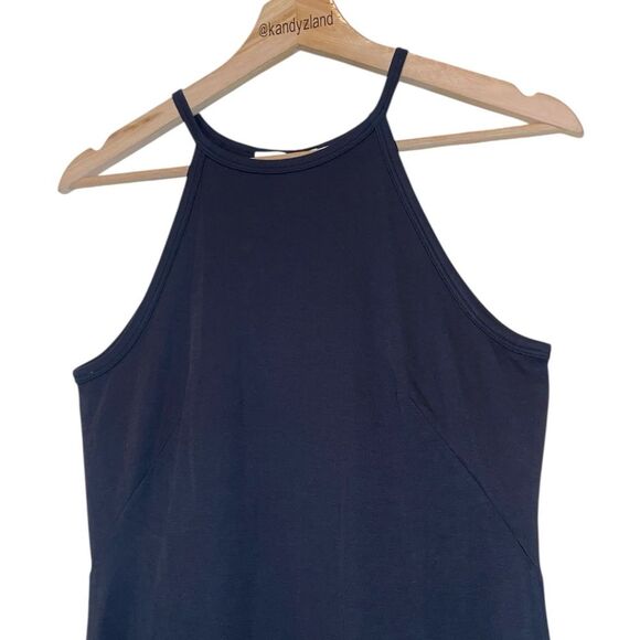 JOIE Agna B Midi Cotton Dress in Caviar - Picture 5 of 8